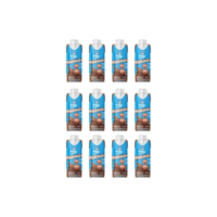 +Mu Mulkshake Bebida Com Whey Chocolate 250ml -12 Unidades