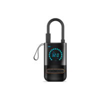 Compressor De Ar Portátil Car Air Pump Digital Com Visor Para Carro Moto Bike Calibrador De Pneu Multifuncional