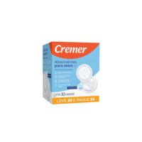 Absorvente Cremer 30Un. Seios