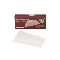 Kit 18 Tirinhas Dupla Face Para Roupas Fita Up