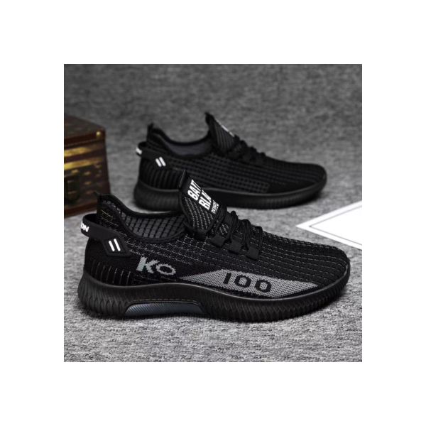 Sapatos casuais de trabalho de baixo nível antiderrapante com sola macia, sapatos de malha respirável, pano de primavera e outono