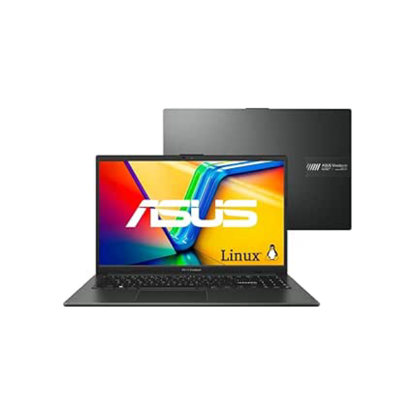 Notebook ASUS Vivobook Go 15 E1504FA AMD Ryzen 5 7520U 16GB Ram 512GB SSD Linux KeepOS Tela 15,6" LED FHD Black - NJ1288