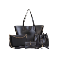 Bolsa Feminina KIT 4 PEÇAS ombro E  Transversal Pequena de Lado tiracolo