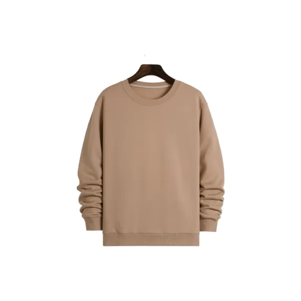 Moletom Blusa Frio Unissex Gola Redonda Careca Liso Promoção
