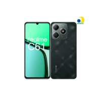 Celular realme C61 resistente a água com NFC Anatel