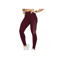 Legging Academia Poliamida Com Microfuros Sem Costura Selene