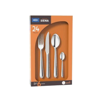 Brinox - Faqueiro Siena 24 Peças - Aço Inox