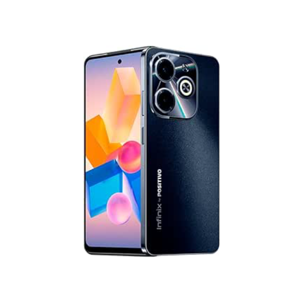 Smartphone Infinix Hot 40i 8GB RAM 256GB Câmera Dupla 50MP + Selfie 32MP NFC 6,6” IPS Dual Chip - Preto
