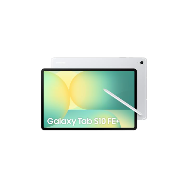 Samsung Tablet Galaxy Tab S10 FE+ WiFi, Prata, 128GB, 8GB, Tela 13.1" 90Hz, S Pen e Capa Inclusas