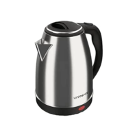 Chaleira Jarra Elétrica Inox 110 Volts, 1,8 Litros, Desligamento Automático, Alça Isotérmica, Trava de Segurança (110)