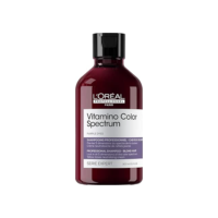 L'Oréal Professionnel, Shampoo Profissional Matizador de Tons Amarelados, Vitamino Color Spectrum, para cabelos Loiros, pigmentos roxos para neutralizar subtons amarelados, 300ml