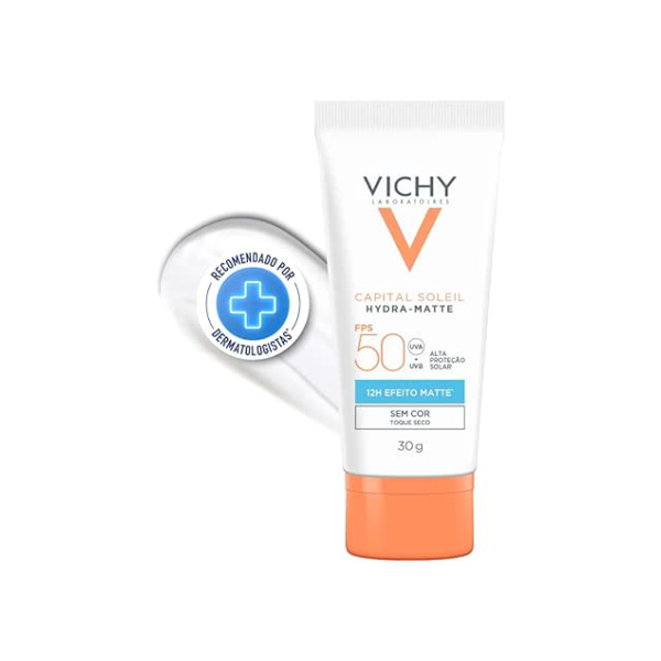 Protetor Solar Facial Vichy Capital Soleil Hydra-Matte FPS50-30g