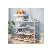 Sapateira Porta Sapato Premium Desmontavel Organizador Multiuso 16Pares / 4 Andares