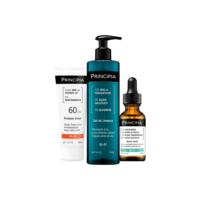 Principia Kit Anti-Acne Trio Gel de Limpeza GL-01 + Sérum Mix-01 + Protetor Solar Facial PS-01