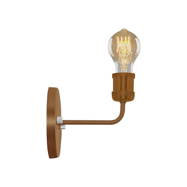 Arandela Tubo Cilindro Gourmet Nordic Alumínio Cobre Lindo