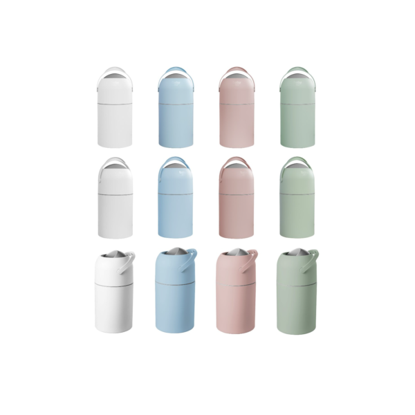 Lixeira Antiodor para quarto do Bebe, Banheiro, fraldas e Pet, lixeira Magica 3 em 1