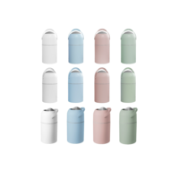 Lixeira Antiodor para quarto do Bebe, Banheiro, fraldas e Pet, lixeira Magica 3 em 1