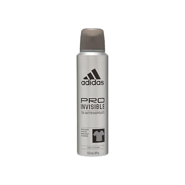 Adidas Pro Invisible - Desodorante Masculino, 150Ml, 1 Unidade