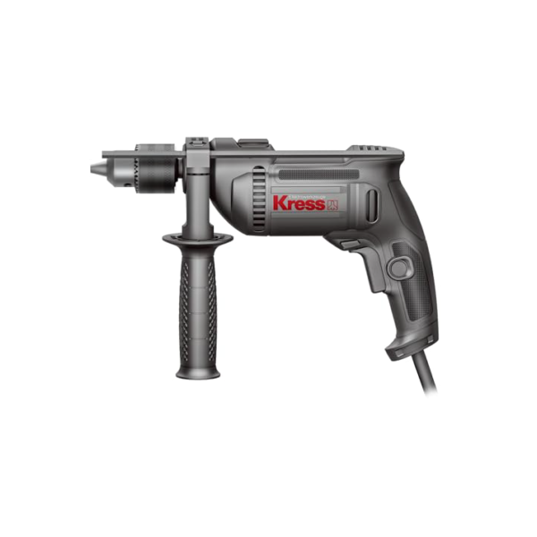 Furadeira de Impacto KU310.1 220V – 650W, Mandril 13mm com Chave, 44.800 IPM, Nível Acoplado, Bolsa e Acessórios