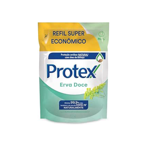 Sabonete Líquido Antibacteriano para as Mãos Protex Erva Doce 200ml