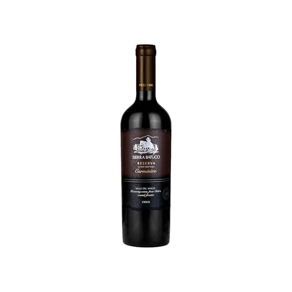 Sierra Batuco Vinho Tinto Chileno Reserva Carmenere 750Ml