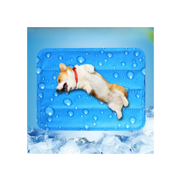 Tapete Pet Gelado Resfrescante 60*90cm para Cães Gatos Tapete de escalada para animais de estimação