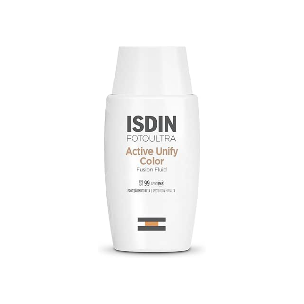 Protetor Solar e Clareador Facial ISDIN Active Unify FPS 99 - 50ml