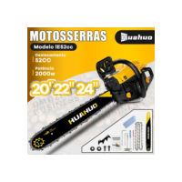 Motosserra a Gasolina 54cm3 (cc) 22'Profissional..