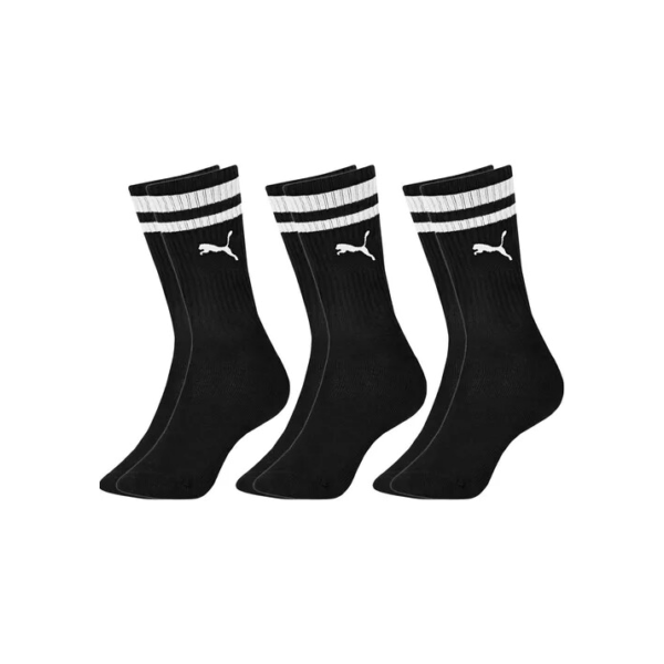 Kit 3 Pares Meias Puma Cano Alto Longo Confortável Original