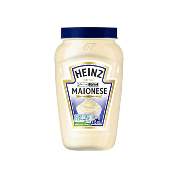 Heinz Maionese Tradicional, 400G - Tamanho Grande