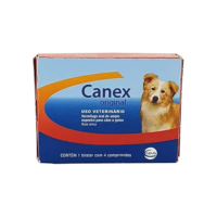 Ceva - Canex Original Vermífugo para Cães e Gatos - 4 Comprimidos (Embalagem pode variar)
