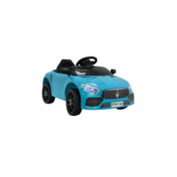 Bang Toys - Carrinho Elétrico Infantil Striker X10 12V - com Luzes de LED, Sons, Entrada USB/MP3, Bluetooth, Controle Remoto - Suporta até 30kg - Cor Azul
