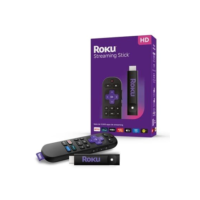 Roku Streaming Stick 2025, Dispositivo para TV HD/FHD, com Controle por Voz, Preto - 3840BR
