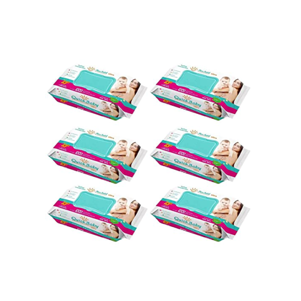 KIT Toalha Umedecida Meu Bebe Ultra 600 Unidades