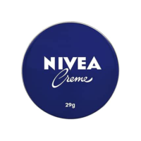 NIVEA Creme Hidratante Lata 29g - Hidratação profunda para as áreas mais ressecadas como cotovelo, calcanhar, joelho, mãos e pés, também protege do frio e cuida da pele tatuada