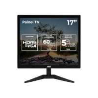 Monitor 17 Polegadas VST | 60Hz | HD | 5ms | HDMI/VGA | VST-VST17-BL01