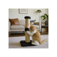 Arranhador Interativo para Gatos Sisal e Brincadeira