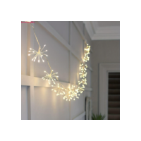 Luzes De Corda De Corrente LED Starburst TIANCHUANG , Luz Fogos De Artifício USB/Solar 50/100LED , À Prova D'água