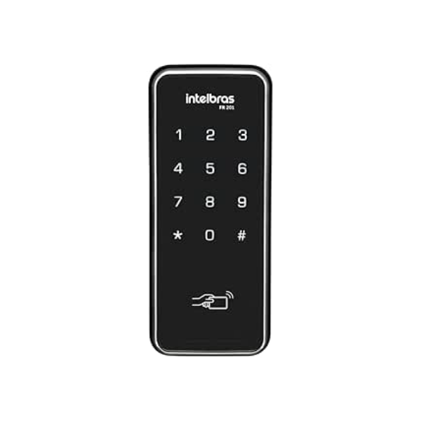 Fechadura Digital de Sobrepor Touch Screen FR 201 Intelbras