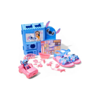 Kit Sandália Para Meninas Stitch Pet Shop Rosa Grendene Kids