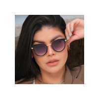 Óculos de Sol London Gatinho Premium Vintage Clássico Retrô Blogueira uv400 Feminino