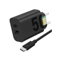 Carregador Super Turbo 50W Ultra Rápido Tipo C e USB Com Carregamento Rápido + Cabo Tipo C Compatível Com Todos Os Dispositivos, Android, Ios 15/16, Xiaomi - Todos Dispositivos Celulares