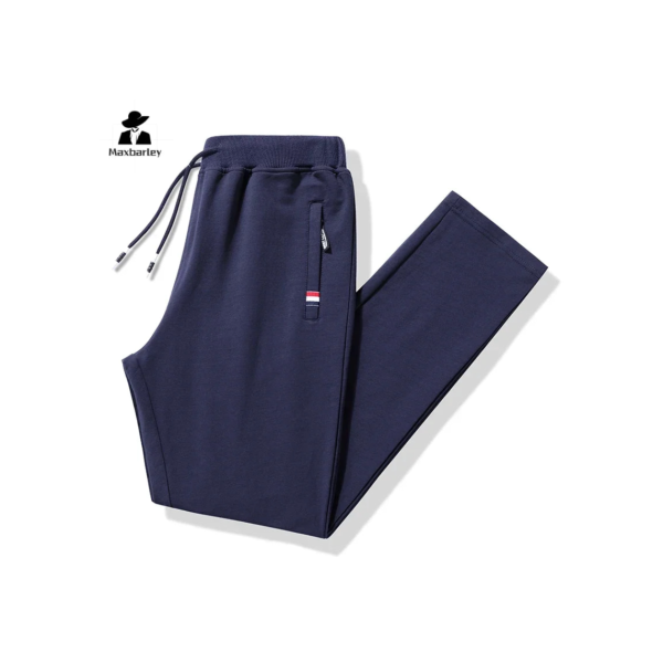 Homens elásticos na cintura moletom de algodão solto Gyms Jogger, Fitness Sportswear, calças de treino, calças de outono M- 8XL