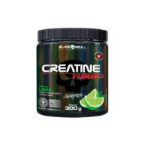 Creatine Turbo Monohidratada - 300g Limão - Black Skull
