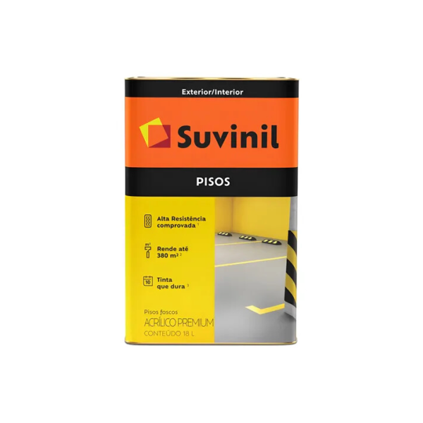 Tinta Acrílica Para Pisos Cores 18 Litros - Suvinil