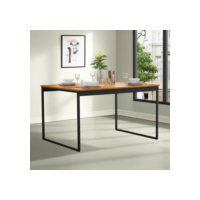 Mesa De Cozinha Industrial 120x80 Pe Metal Resistente Agua Maclavi Móveis
