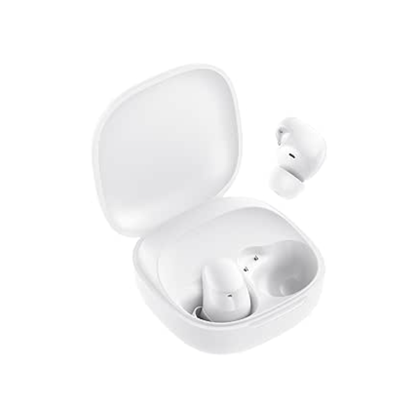 Xiaomi Redmi Buds 6 Play | Driver dinâmico de 10 mm | Redução de ruído AI | Bateria até 36 horas | Bluetooth 5.4 | Controle por toque - Branco