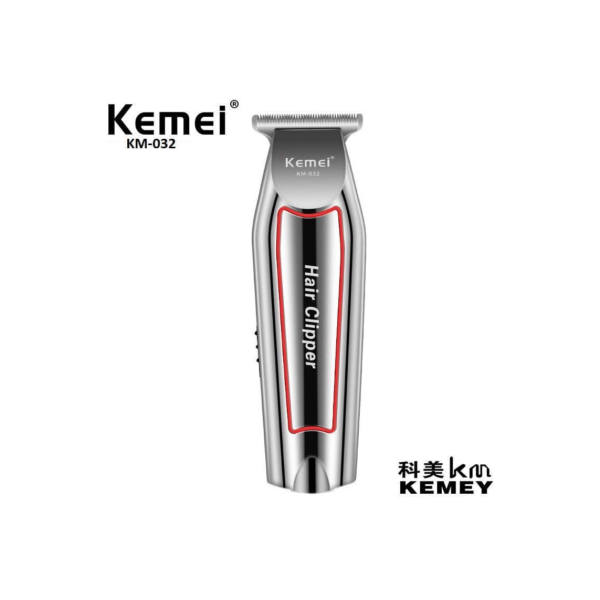 Máquina Cortar Kemei Acabamento Profissional Sem Fio KM-032 220v