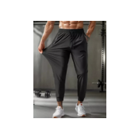 Calça Masculina Com Elastano Esportiva Fitness Slim Fit