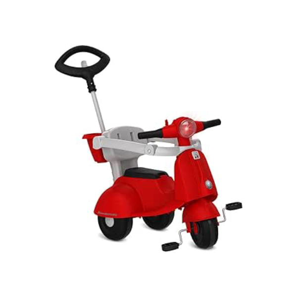 Triciclo Banderetta Passeio & Pedal (Vermelho) Bandeirante